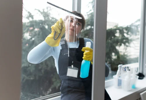 Nettoyage de vitres intérieures et extérieures à Valines